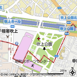愛知県名古屋市千種区吹上2丁目6周辺の地図