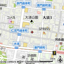 DAILY LUNCH STUDIO周辺の地図