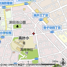 愛知県名古屋市名東区高針3丁目1010周辺の地図