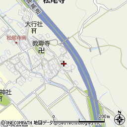 滋賀県愛知郡愛荘町松尾寺41周辺の地図