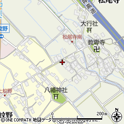 滋賀県愛知郡愛荘町松尾寺287周辺の地図