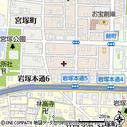 愛知県名古屋市中村区小鴨町219周辺の地図