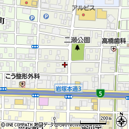 台湾厨房 楽福苑周辺の地図
