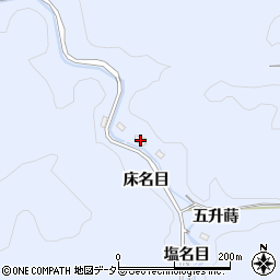 愛知県豊田市大河原町五升蒔周辺の地図