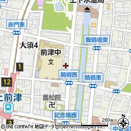 大須レジデンス周辺の地図