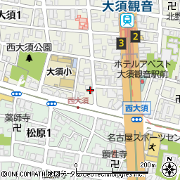 たかみ京染店周辺の地図