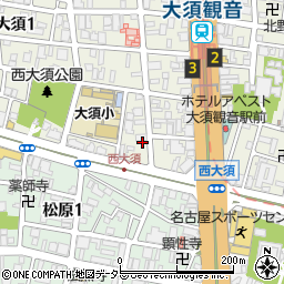 たかみ京染店周辺の地図