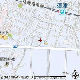 静岡県富士市中里94周辺の地図