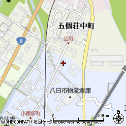 滋賀県東近江市五個荘小幡町816周辺の地図