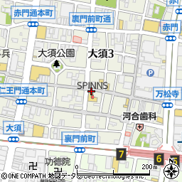 ＡＢＣ‐ＭＡＲＴ大須万松寺通店周辺の地図