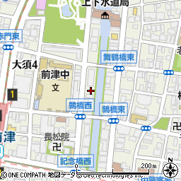 愛知県名古屋市中区大須4丁目6周辺の地図