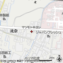 静岡県富士市比奈263周辺の地図