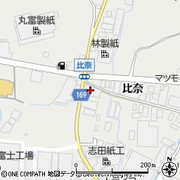 株式会社堤紙業　原料工場周辺の地図