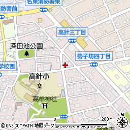 愛知県名古屋市名東区高針3丁目1105周辺の地図