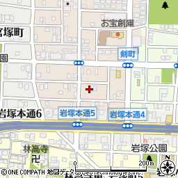 愛知県名古屋市中村区小鴨町193周辺の地図