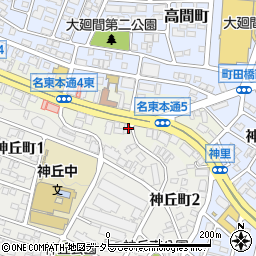 愛知県名古屋市名東区名東本通5丁目46周辺の地図