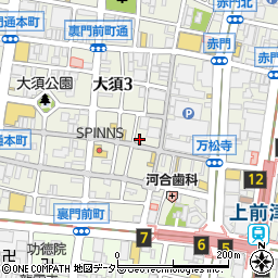 ＬＡＸ‐ＯＵＴＦＩＴＴＥＲＳ　３号店周辺の地図