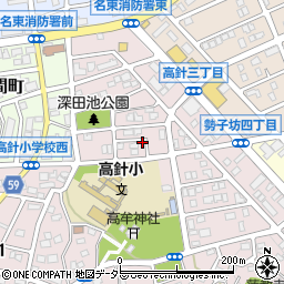 愛知県名古屋市名東区高針3丁目904周辺の地図