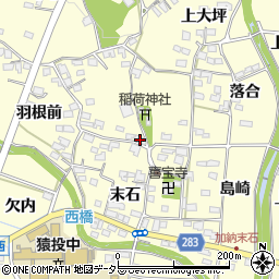 愛知県豊田市加納町欠ノ上24周辺の地図