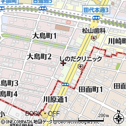 愛知県名古屋市千種区大島町2丁目51周辺の地図