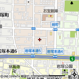 愛知県名古屋市中村区小鴨町195周辺の地図