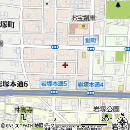 愛知県名古屋市中村区小鴨町195周辺の地図