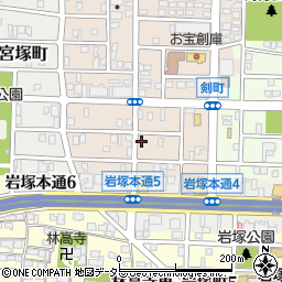 愛知県名古屋市中村区小鴨町191周辺の地図