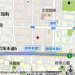 愛知県名古屋市中村区小鴨町194周辺の地図