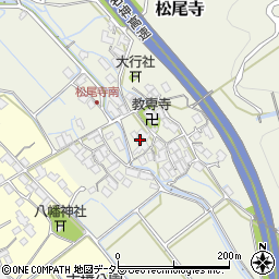 滋賀県愛知郡愛荘町松尾寺22周辺の地図
