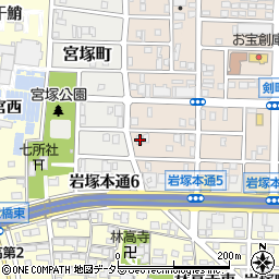 愛知県名古屋市中村区小鴨町179周辺の地図