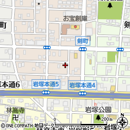 愛知県名古屋市中村区小鴨町200周辺の地図