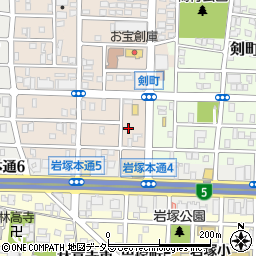 愛知県名古屋市中村区小鴨町153周辺の地図