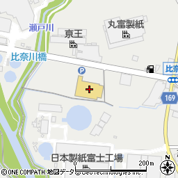 ケーヨーデイツー富士比奈店周辺の地図