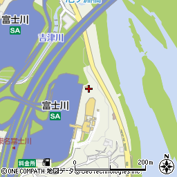 スターバックスコーヒー 富士川サービスエリア 下り線店周辺の地図