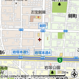 愛知県名古屋市中村区小鴨町142周辺の地図