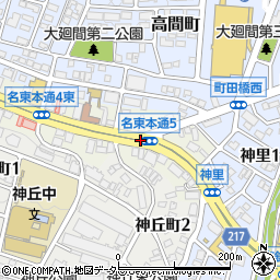 名東本通５周辺の地図