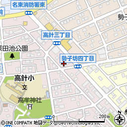 愛知県名古屋市名東区高針3丁目1206周辺の地図