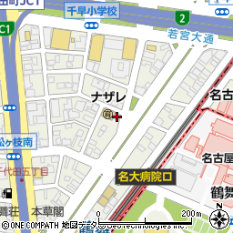 飯田ベニヤ店周辺の地図