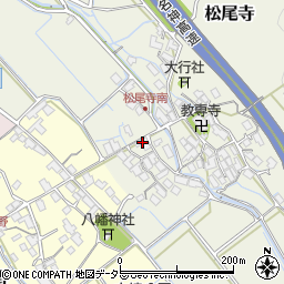 滋賀県愛知郡愛荘町松尾寺289周辺の地図