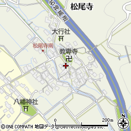 滋賀県愛知郡愛荘町松尾寺17周辺の地図