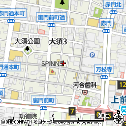 セカンドストリート　大須万松寺通店周辺の地図