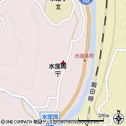 静岡県浜松市天竜区水窪町奥領家2451周辺の地図