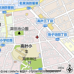 愛知県名古屋市名東区高針3丁目1007周辺の地図
