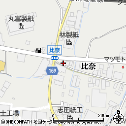 静岡県富士市比奈617周辺の地図