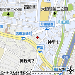 愛知県名古屋市名東区名東本通5丁目28周辺の地図