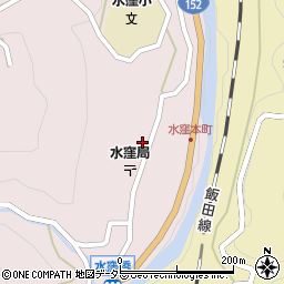 静岡県浜松市天竜区水窪町奥領家2554周辺の地図