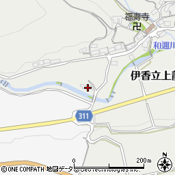 滋賀県大津市伊香立上龍華町542周辺の地図