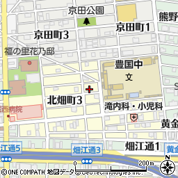 豊国治療院周辺の地図