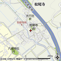 滋賀県愛知郡愛荘町松尾寺18周辺の地図