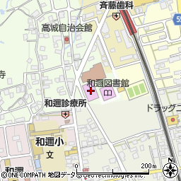 大津市和邇市民体育館周辺の地図